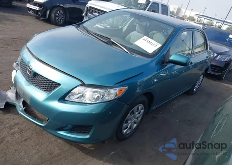 2010 Toyota Corolla Le from USA, damaged, VIN JTDBU4EE4A9114573